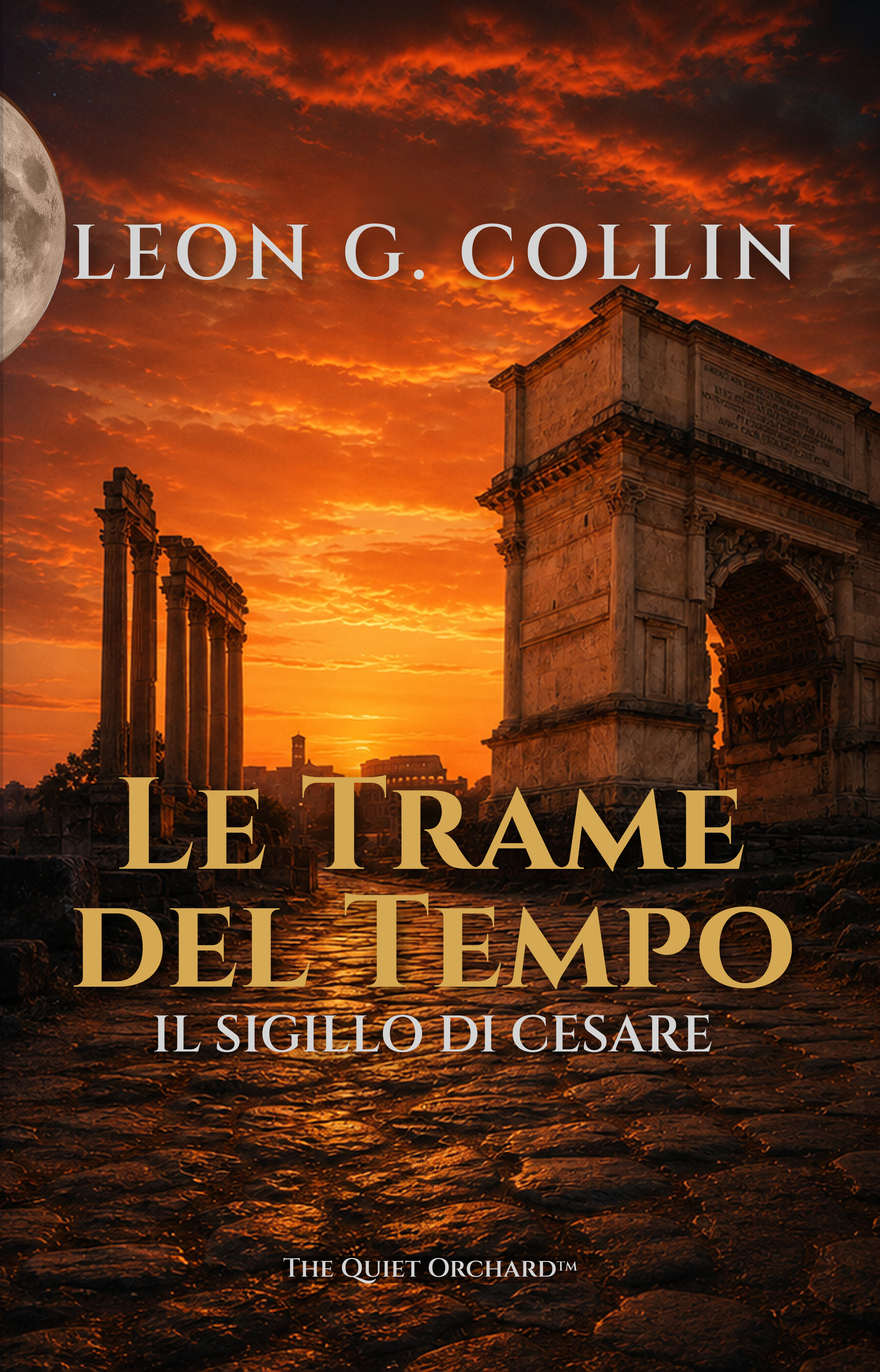 Copertina Le Trame del Tempo, Leon G. Collin